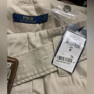Polo Ralph Lauren Women Classic Tan Pants